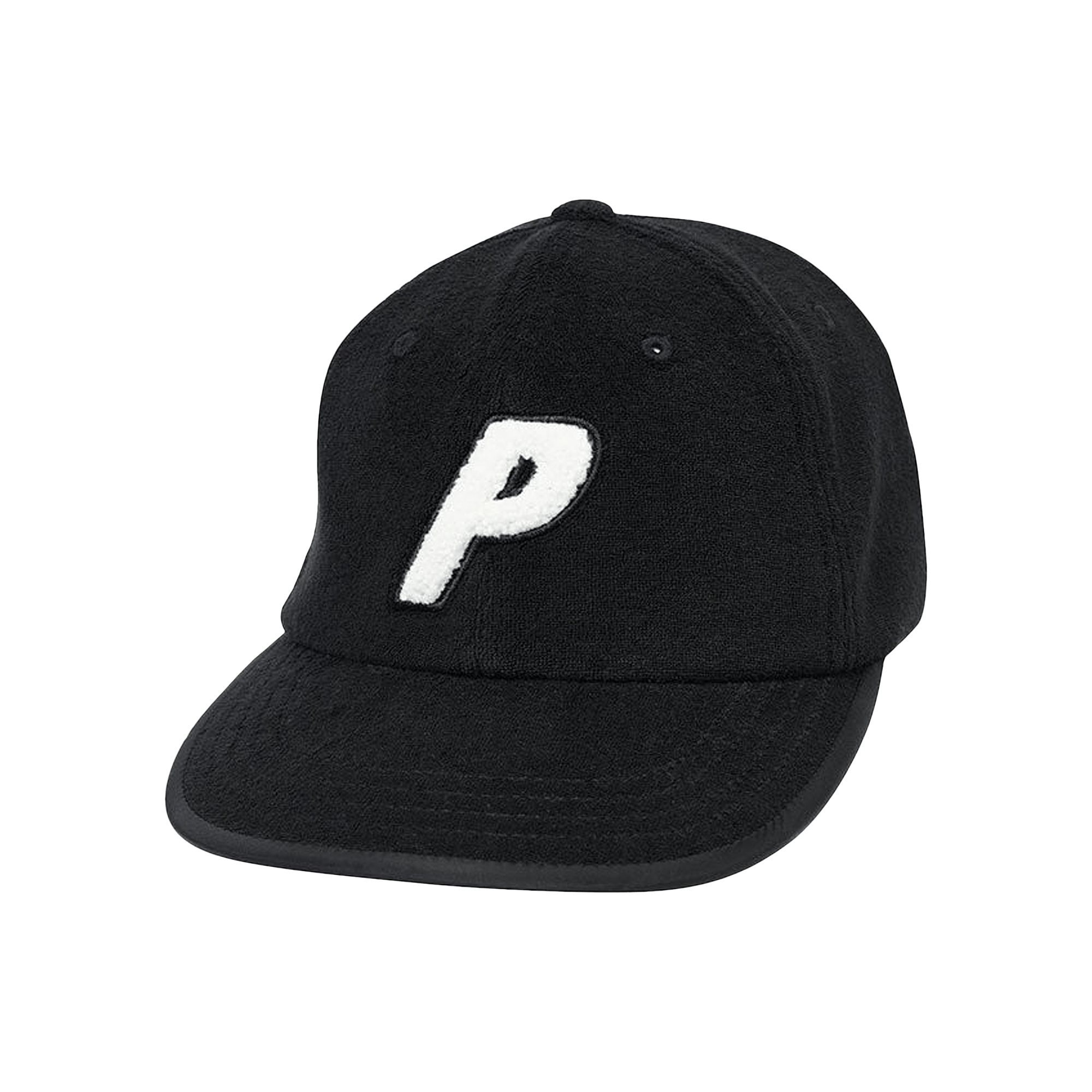 Palace Towelling 6-Panel 'Black'