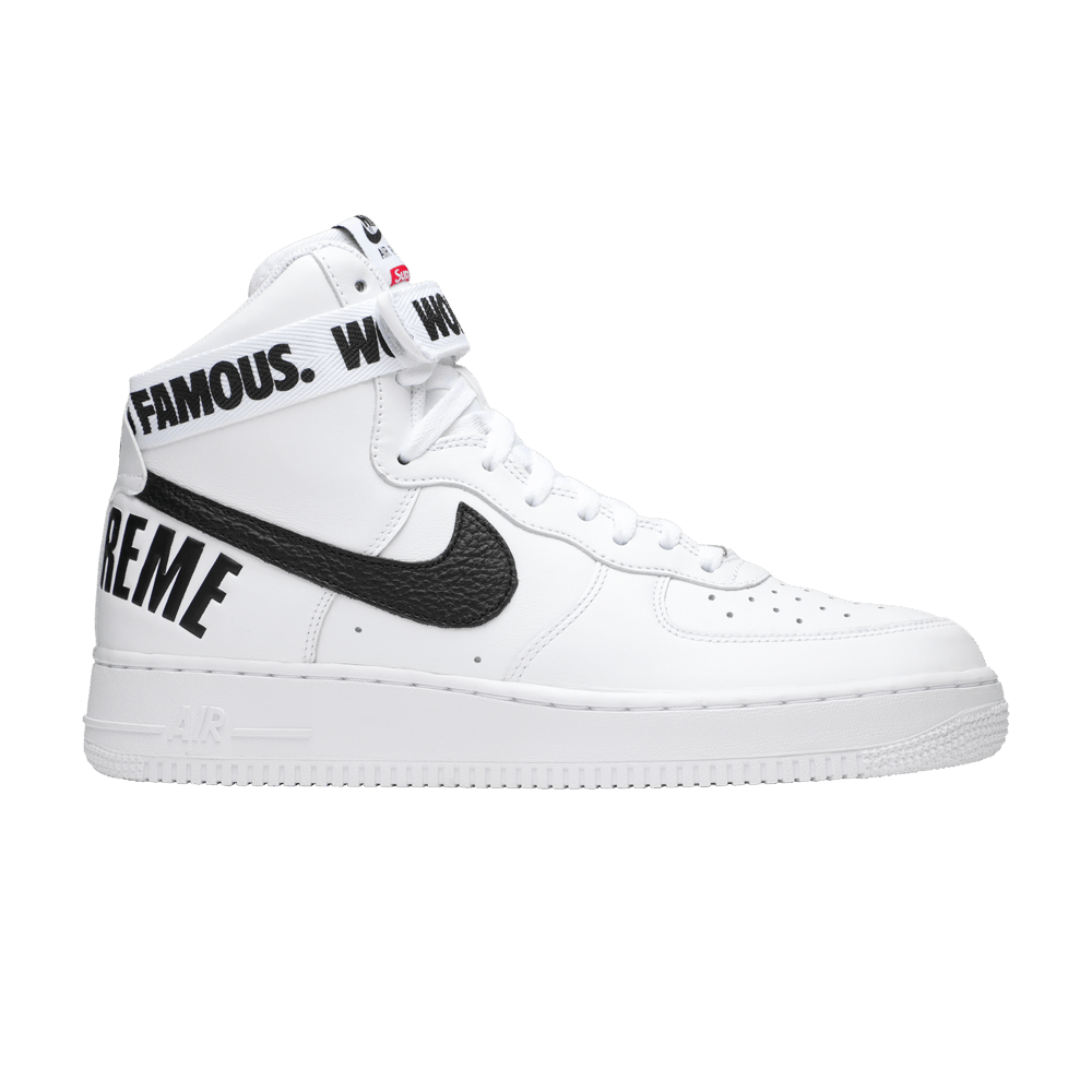 Supreme x Nike Air Force 1 High Supreme 'White'