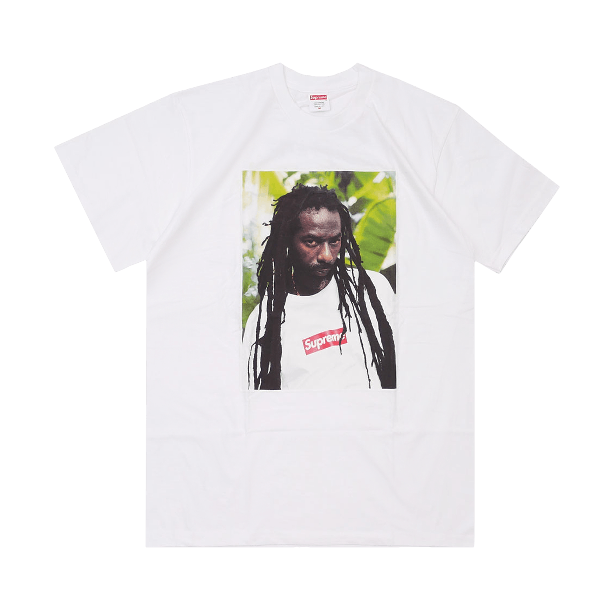 Supreme Buju Banton Tee 'White'
