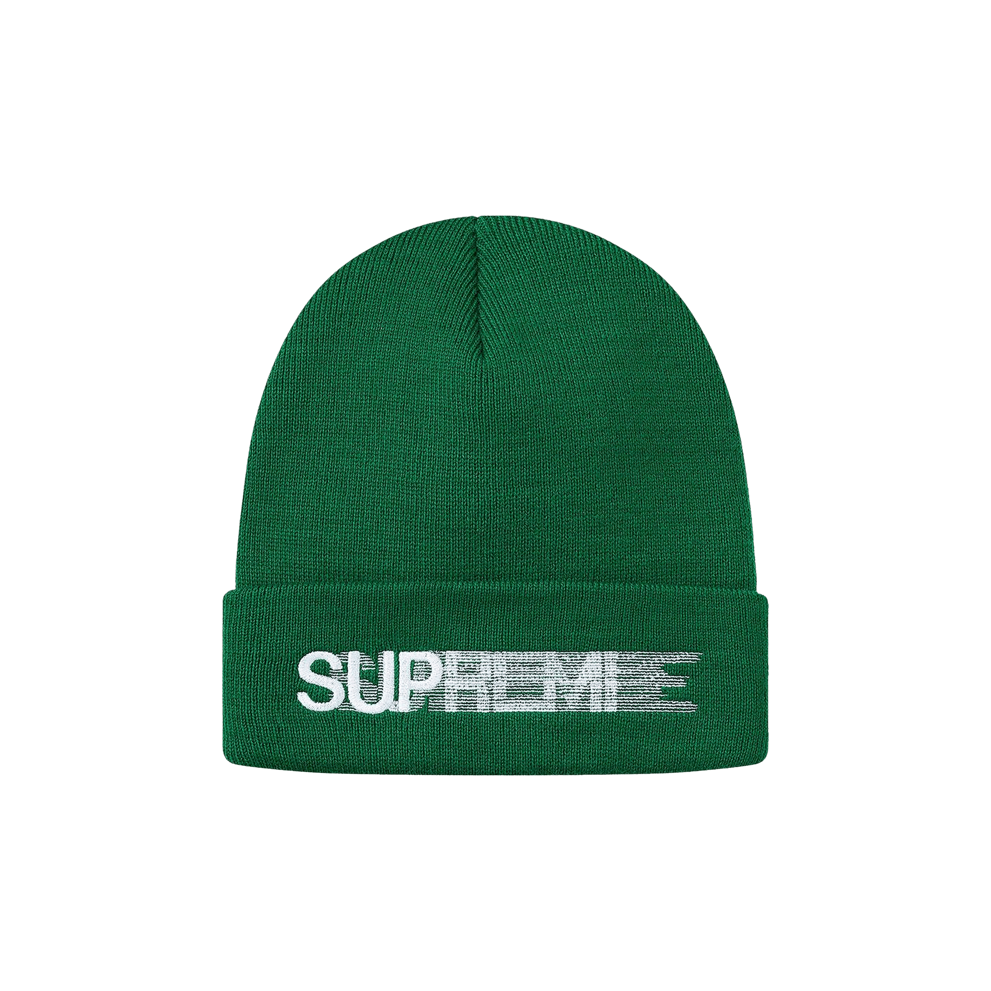 Supreme Motion Logo Beanie 'Green'