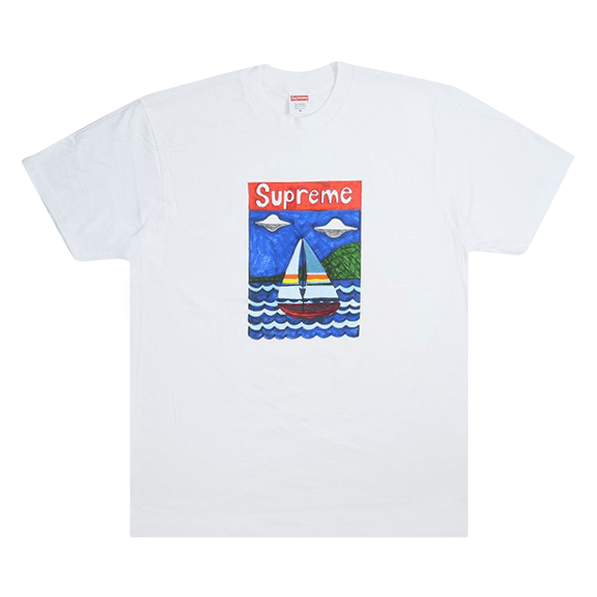 Supreme Sailboat Tee 'White'