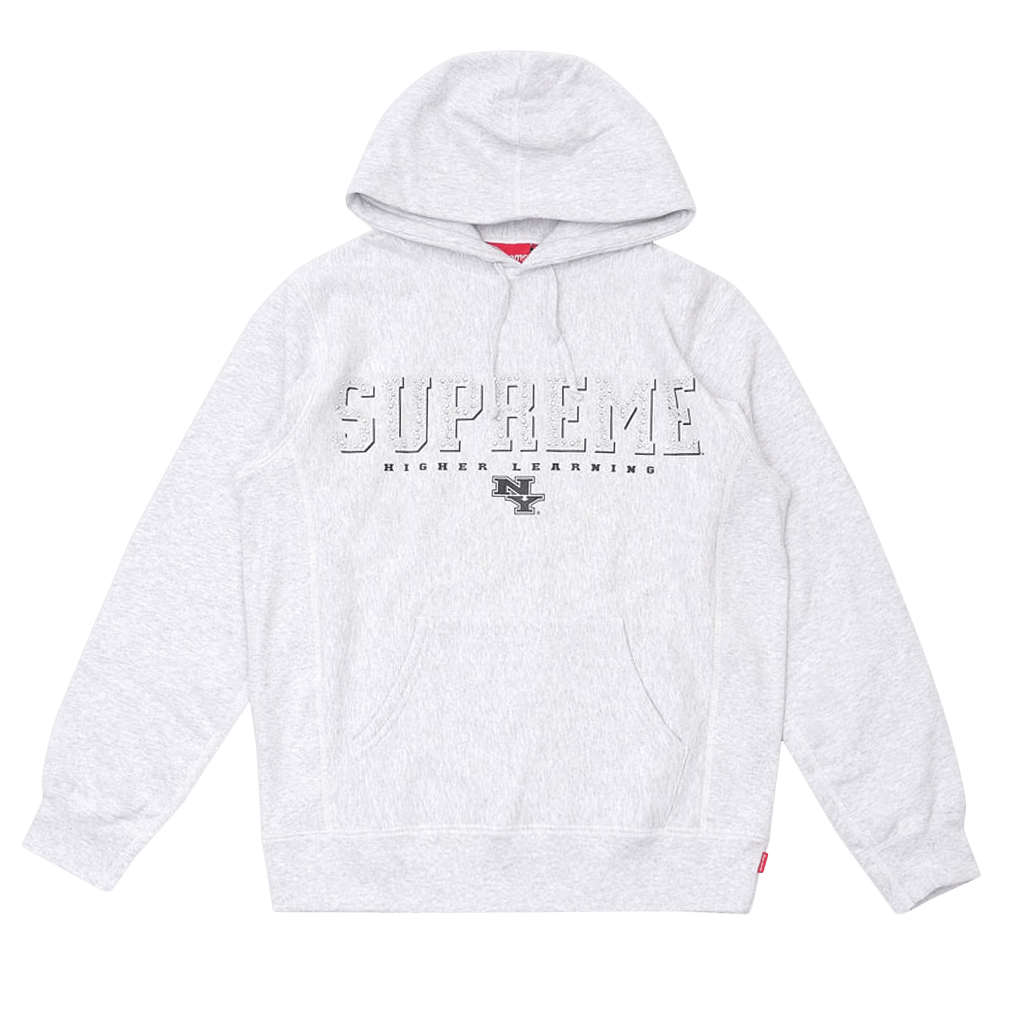 Supreme Gems Hooded Sweatshirt 'Ash Grey'