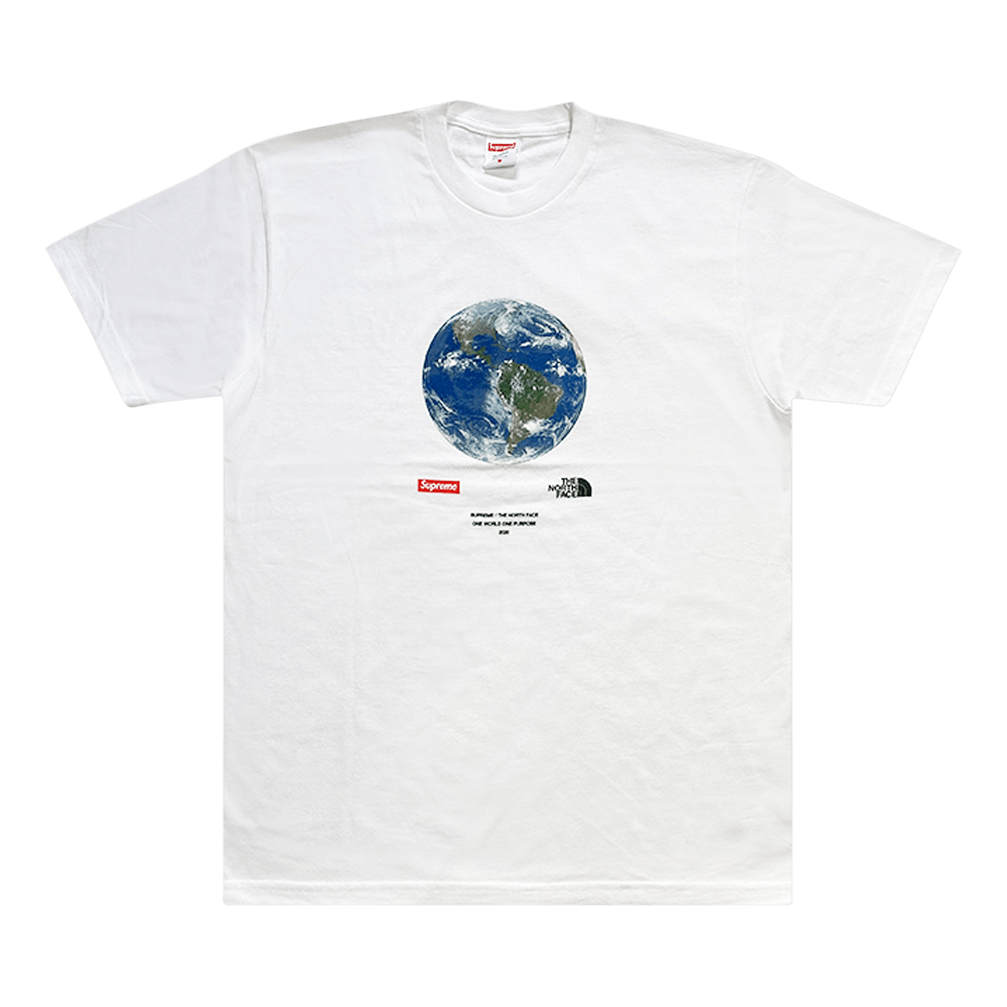 Supreme x The North Face One World Tee 'White'