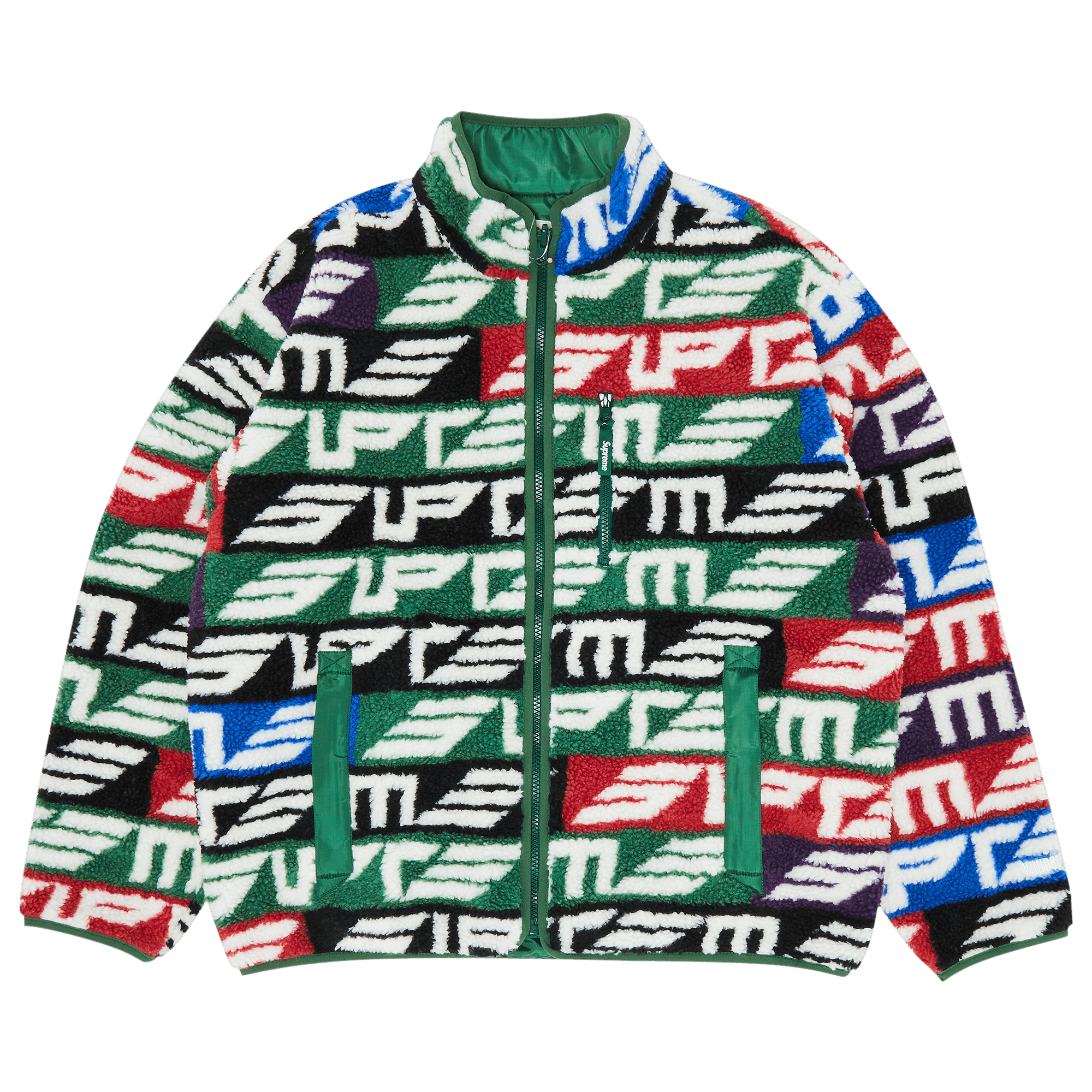 Supreme Geo Reversible WINDSTOPPER Fleece Jacket 'Multicolor'