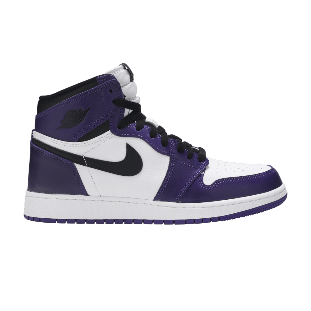 Pre-owned Air Jordan 1 Retro High Og Gs 'court Purple 2.0'