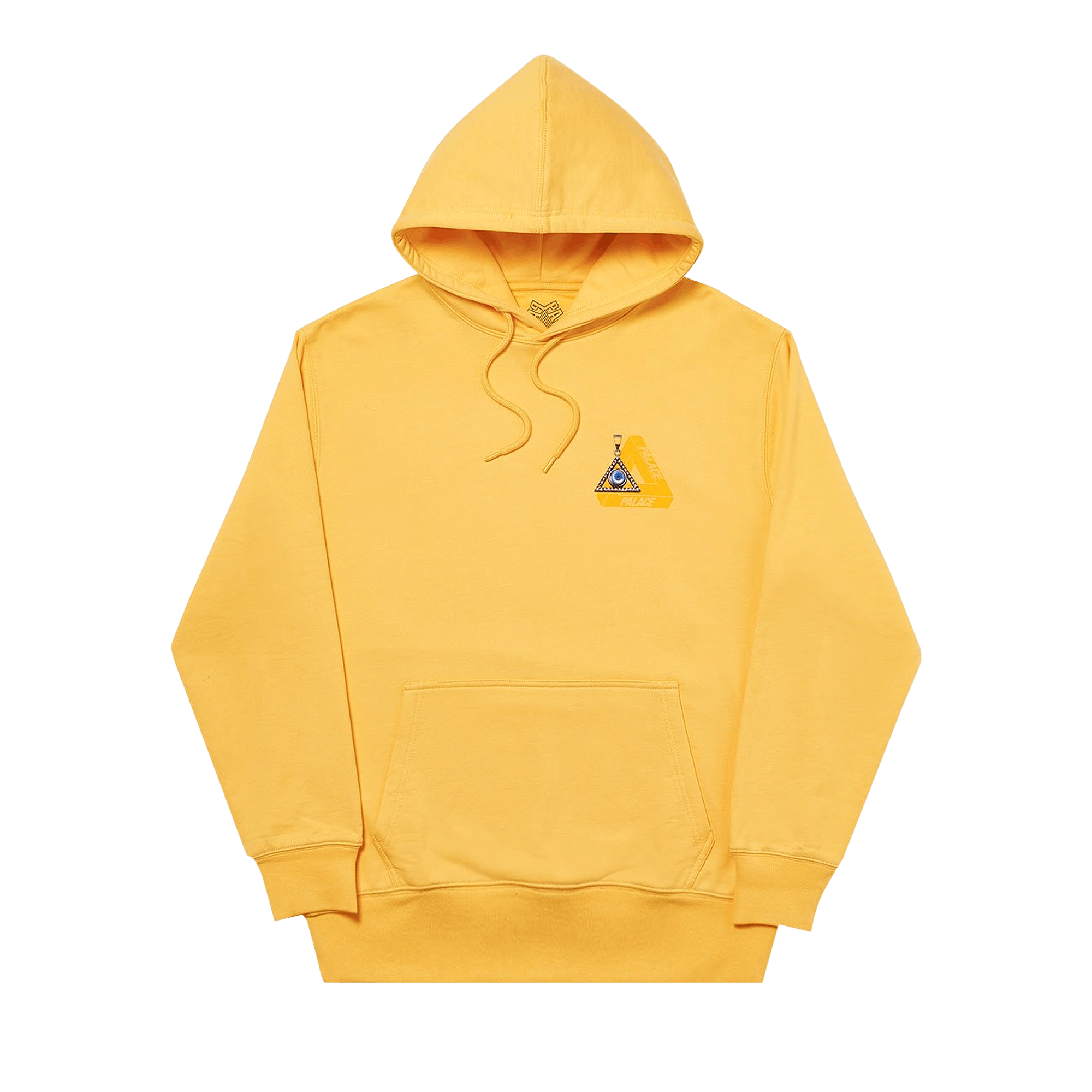 Palace Tri-Smiler Hood 'Yellow'