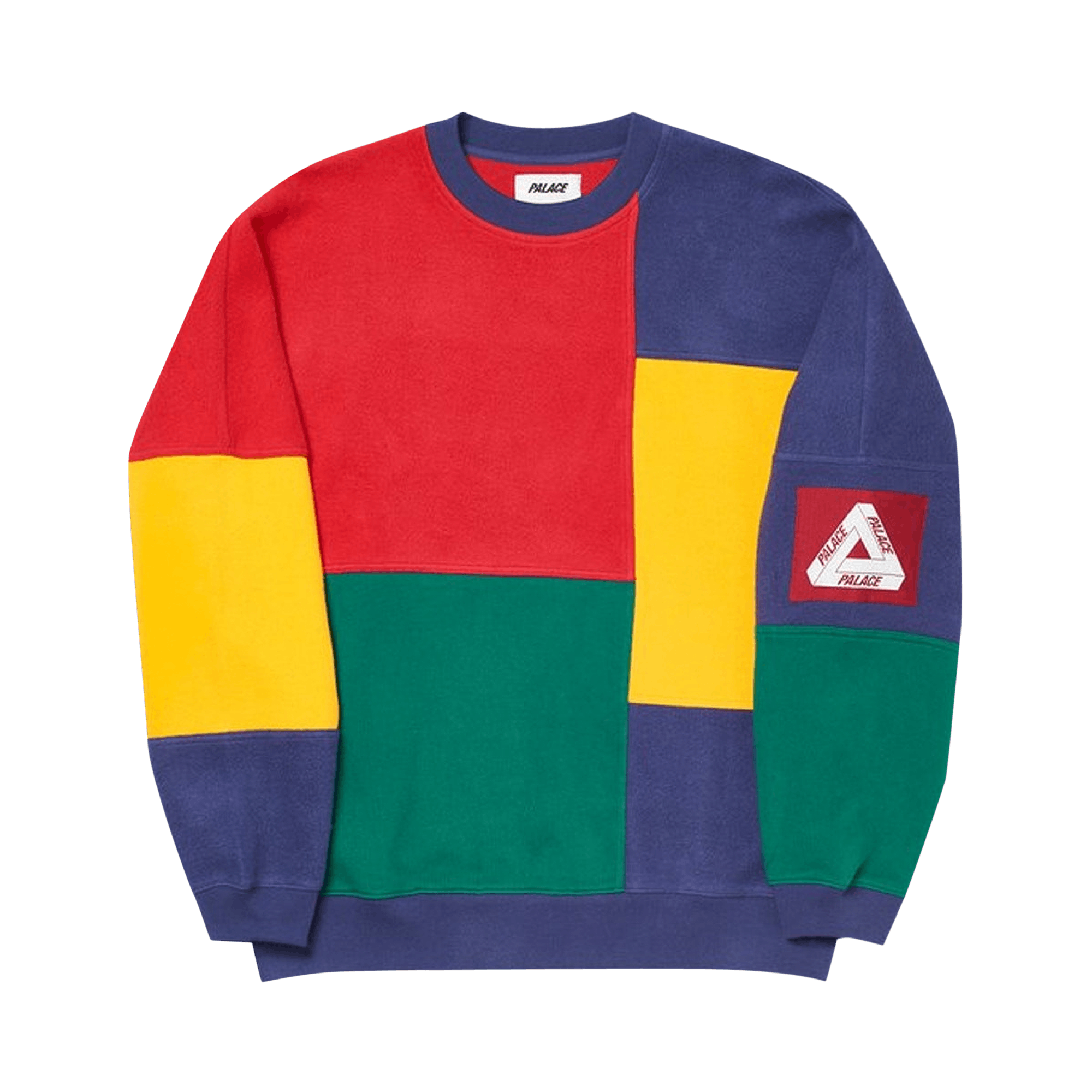 Palace Patch Up Ya Life Crewneck 'Multi'