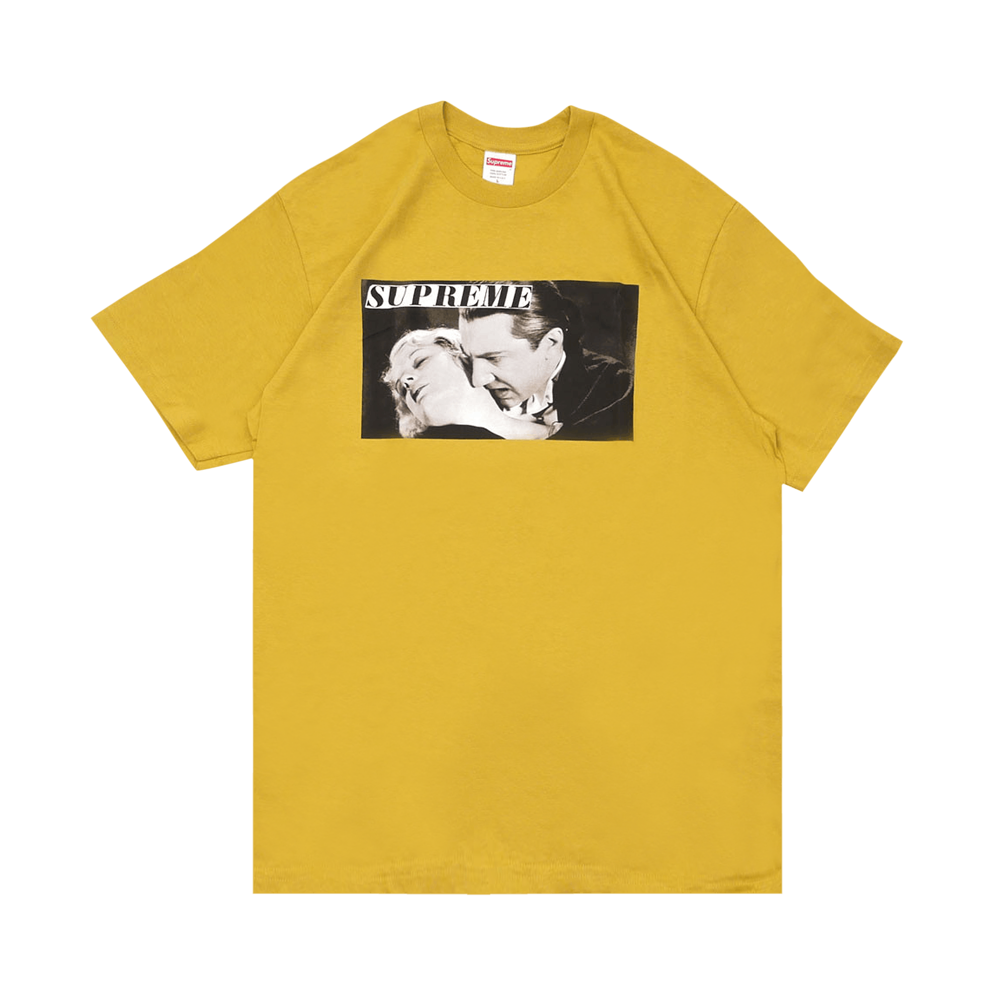 Supreme Bela Lugosi Tee 'Acid Yellow'