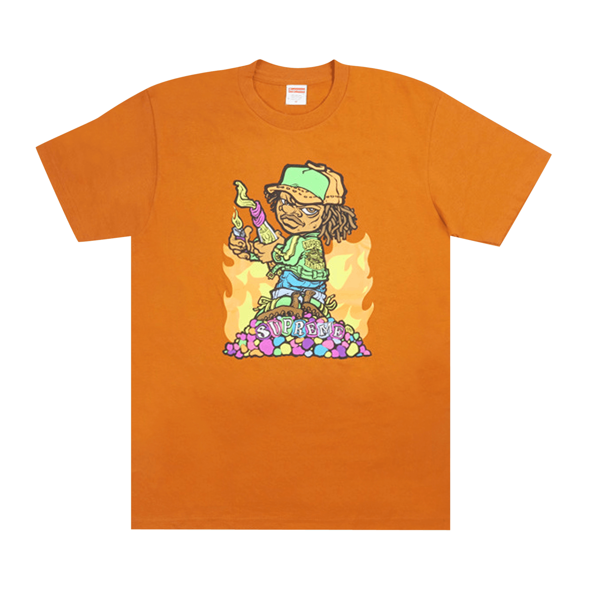 Supreme Molotov Kid Tee 'Rust'