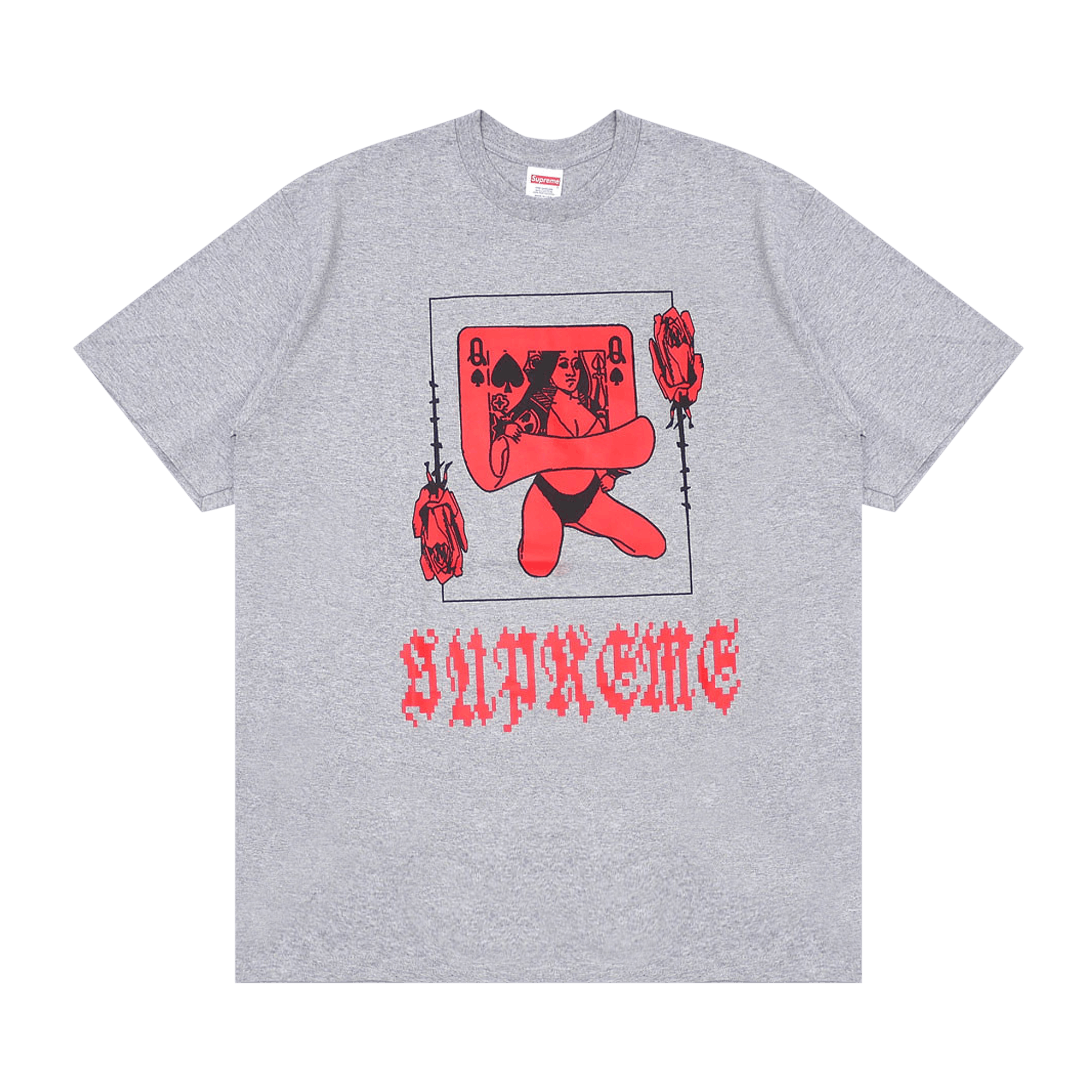 Supreme Queen Tee 'Heather Grey'