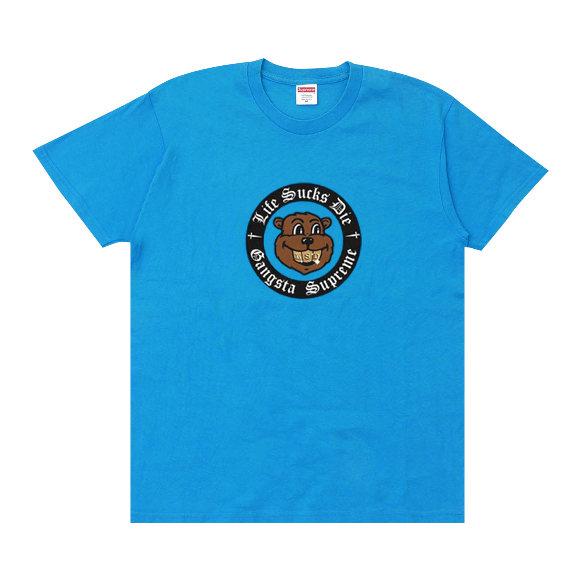 Supreme Life Sucks Die Tee 'Bright Blue'