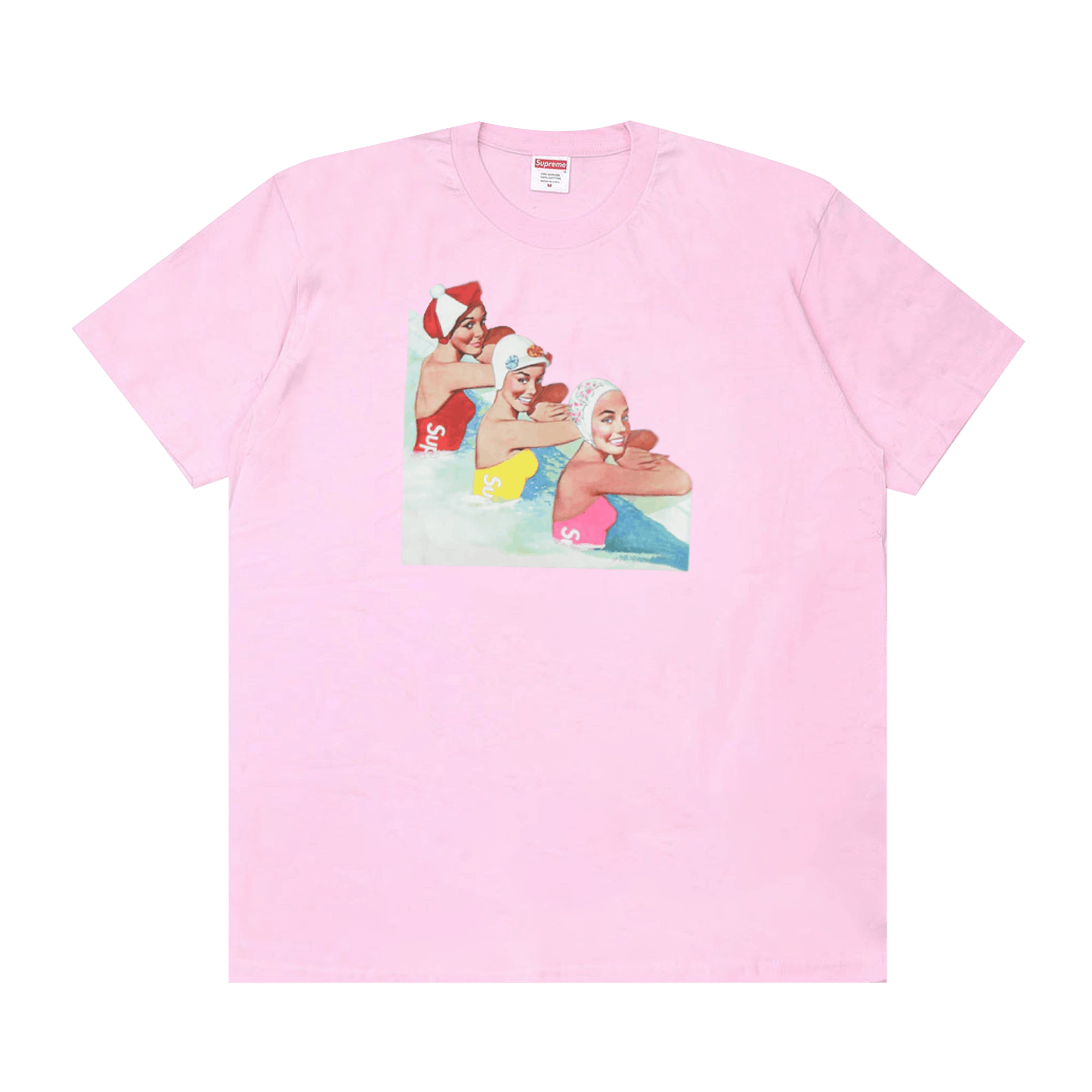 Supreme Swimmers Tee 'Light Pink'