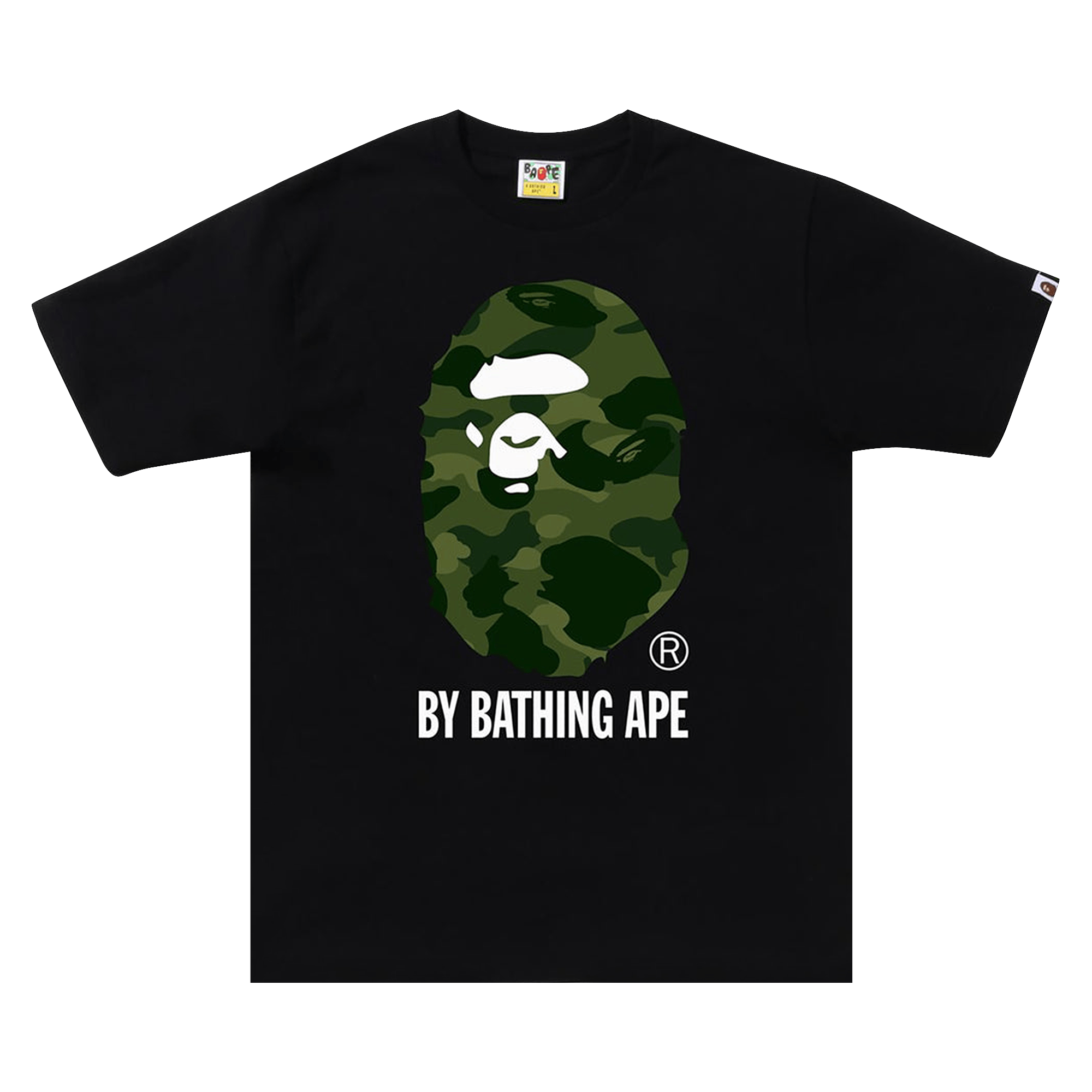 BAPE Color Camo By Bathing Ape Tee 'Black/Green'