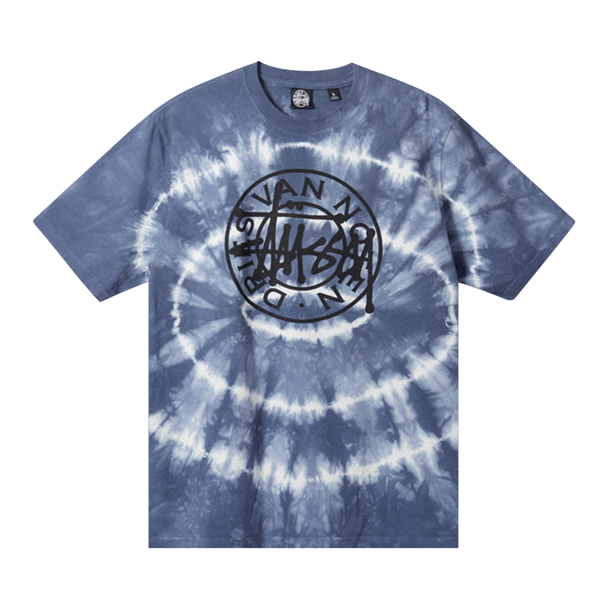Stussy x Dries Van Noten Tie Dye Tee 'Blue'