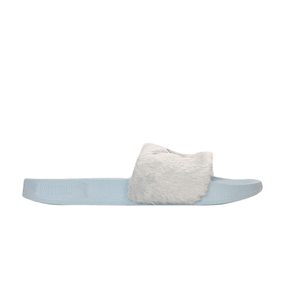 Pre-owned Puma Wmns Leadcat Feather Slide 'cool Blue'
