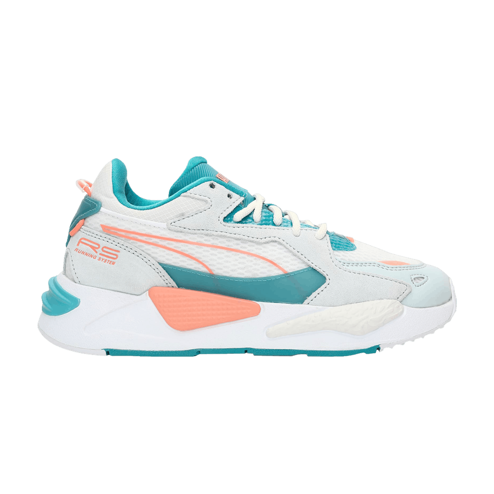 Pre-owned Puma Wmns Rs-z 'luminous - Ice Flow' In White