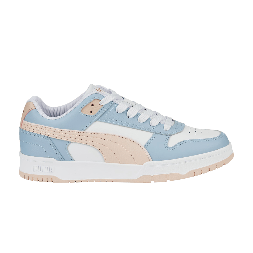 Pre-owned Puma Rbd Game Low 'blue Wash Island Pink'