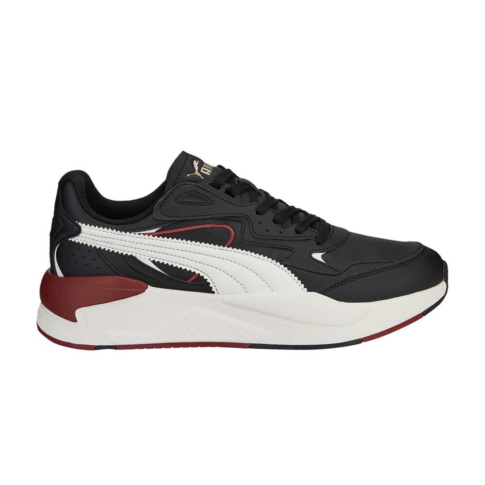 Pre-owned Puma X-ray Speed Fc 'black Intense Red'