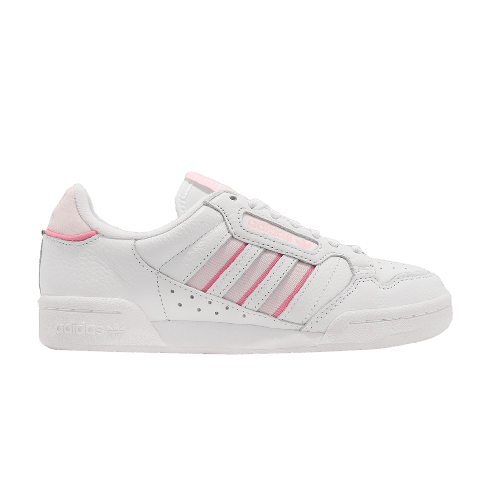 adidas gazelle silver green womens Adidas Womens Continental 80 Sneakers White/Pink