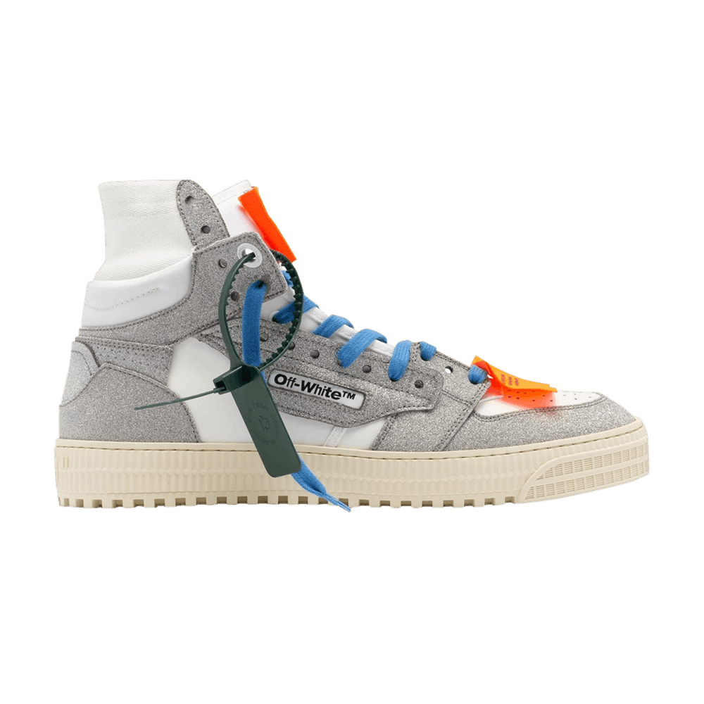 Off-White Off-Court 3.0 High 'White Silver Glitter'