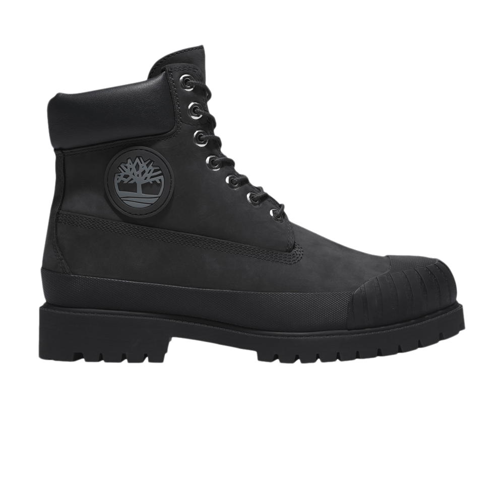 Timberland 6 Inch Premium Rubber Toe Boot 'Black'