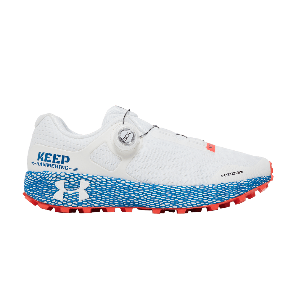 Pre-owned Under Armour Hovr Machina Off Road Ch1 'white Cruise Blue'