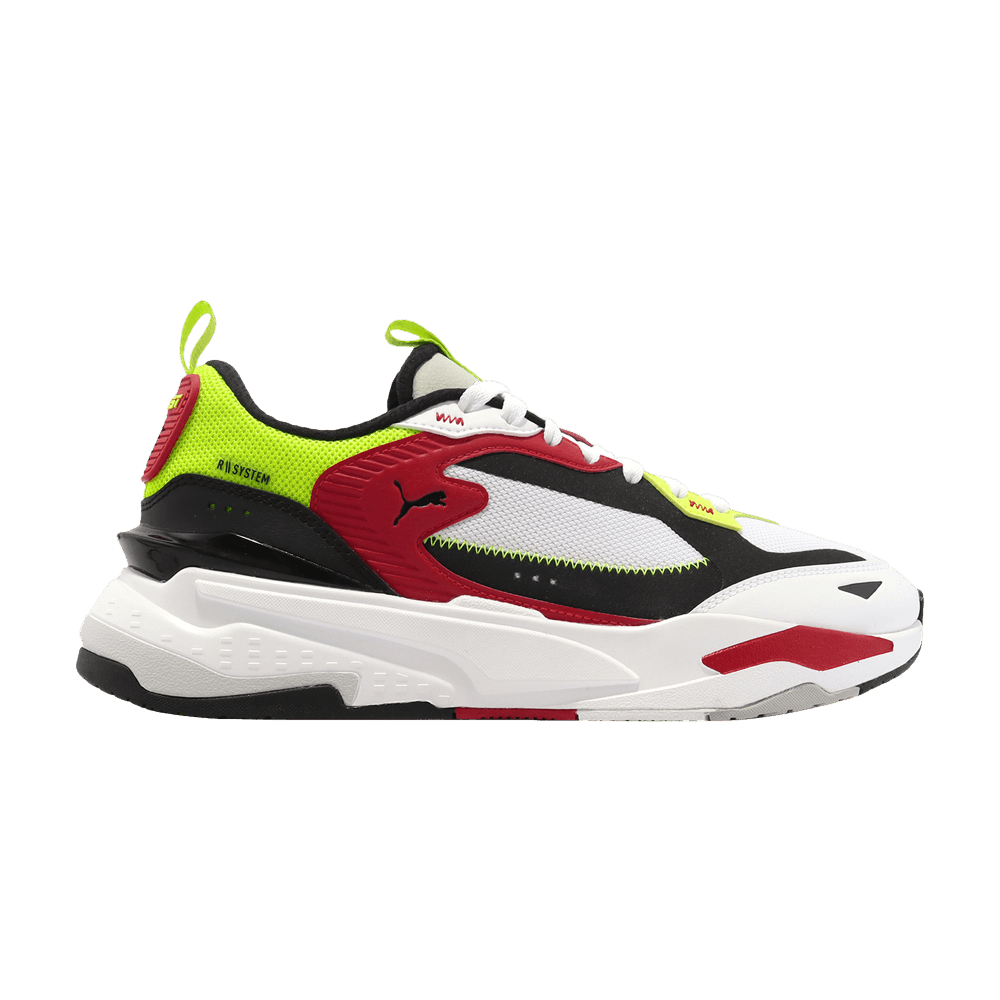 Pre-owned Puma Rs-fast 'limiter - White High Risk Red'