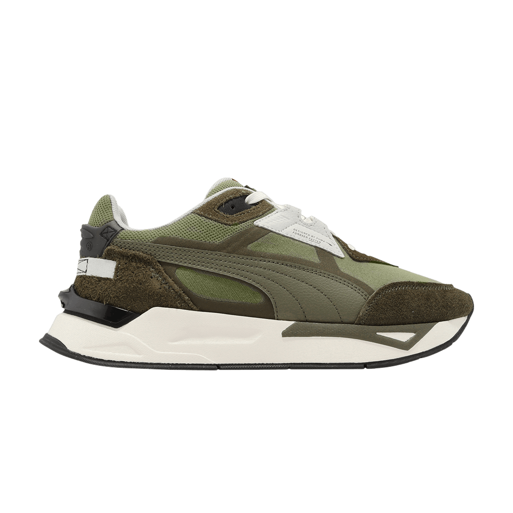 Pre-owned Puma Mirage Sport 'hacked Safari - Burnt Olive' In Green