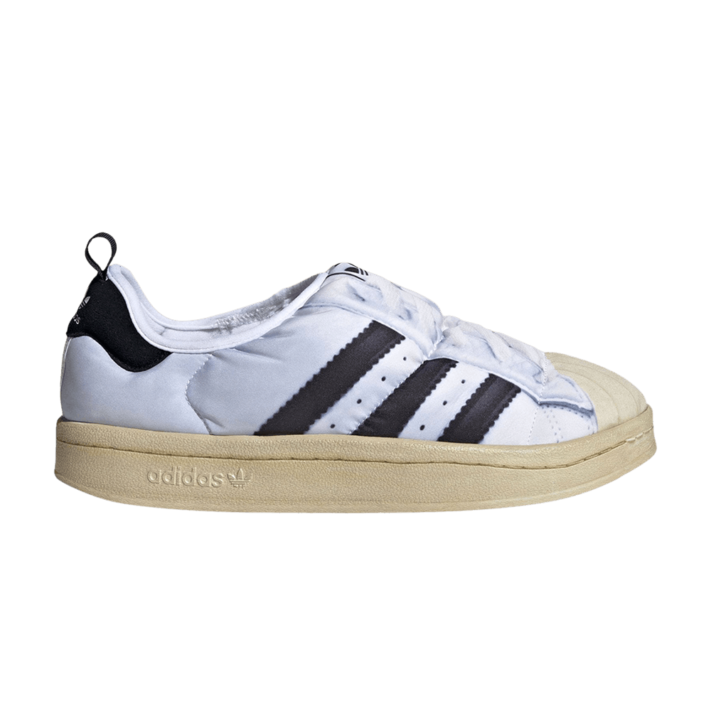 adidas Puffylette Superstar White Black