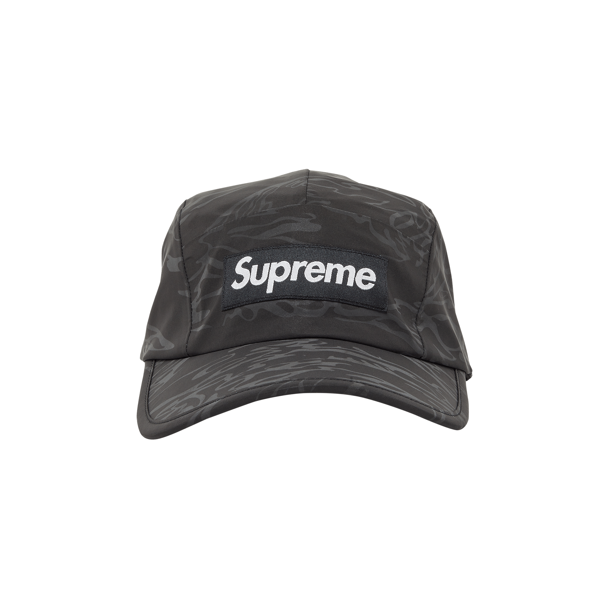 Supreme Tiger Camo Reflective Camp Cap 'Black'