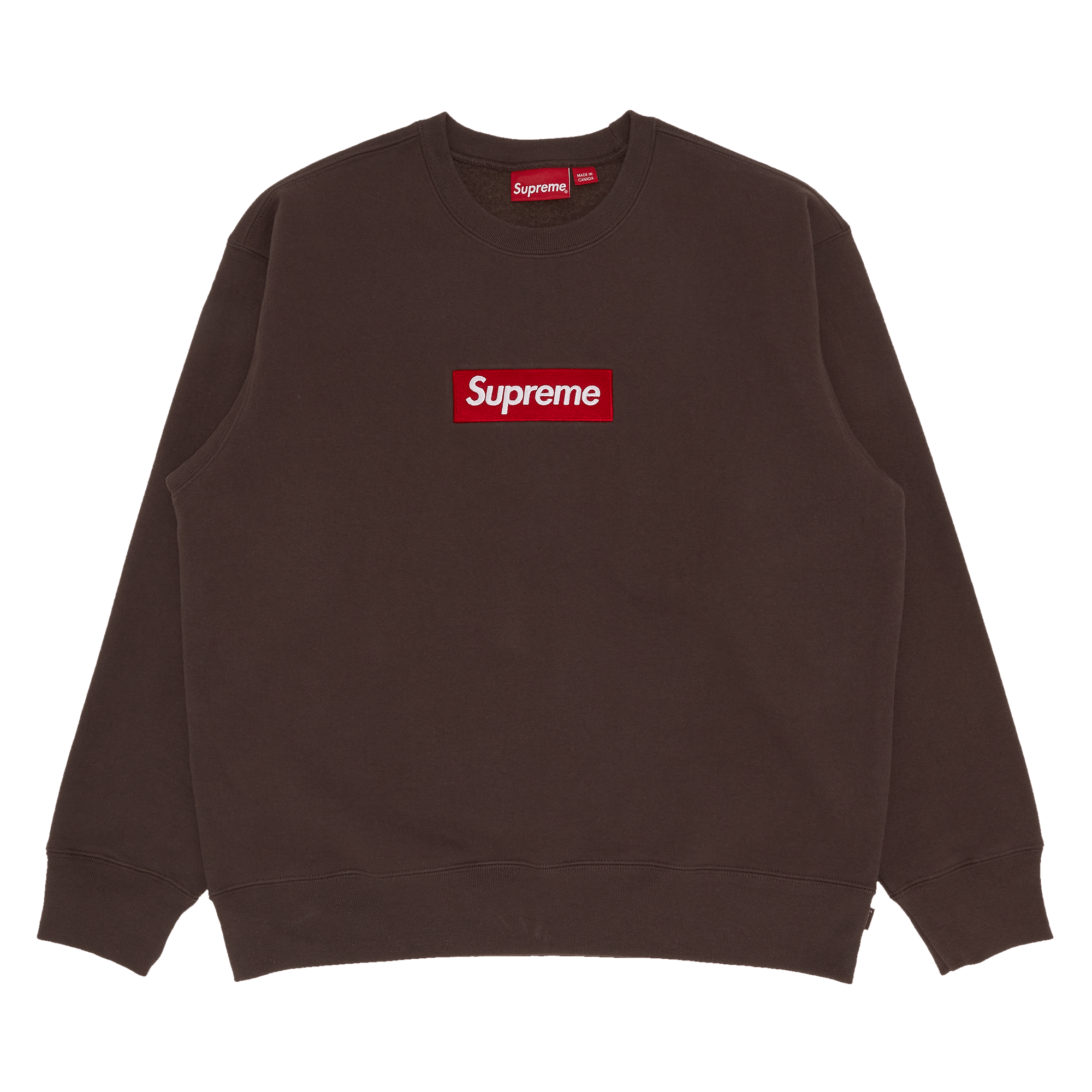 Supreme Box Logo Crewneck 'Umber'