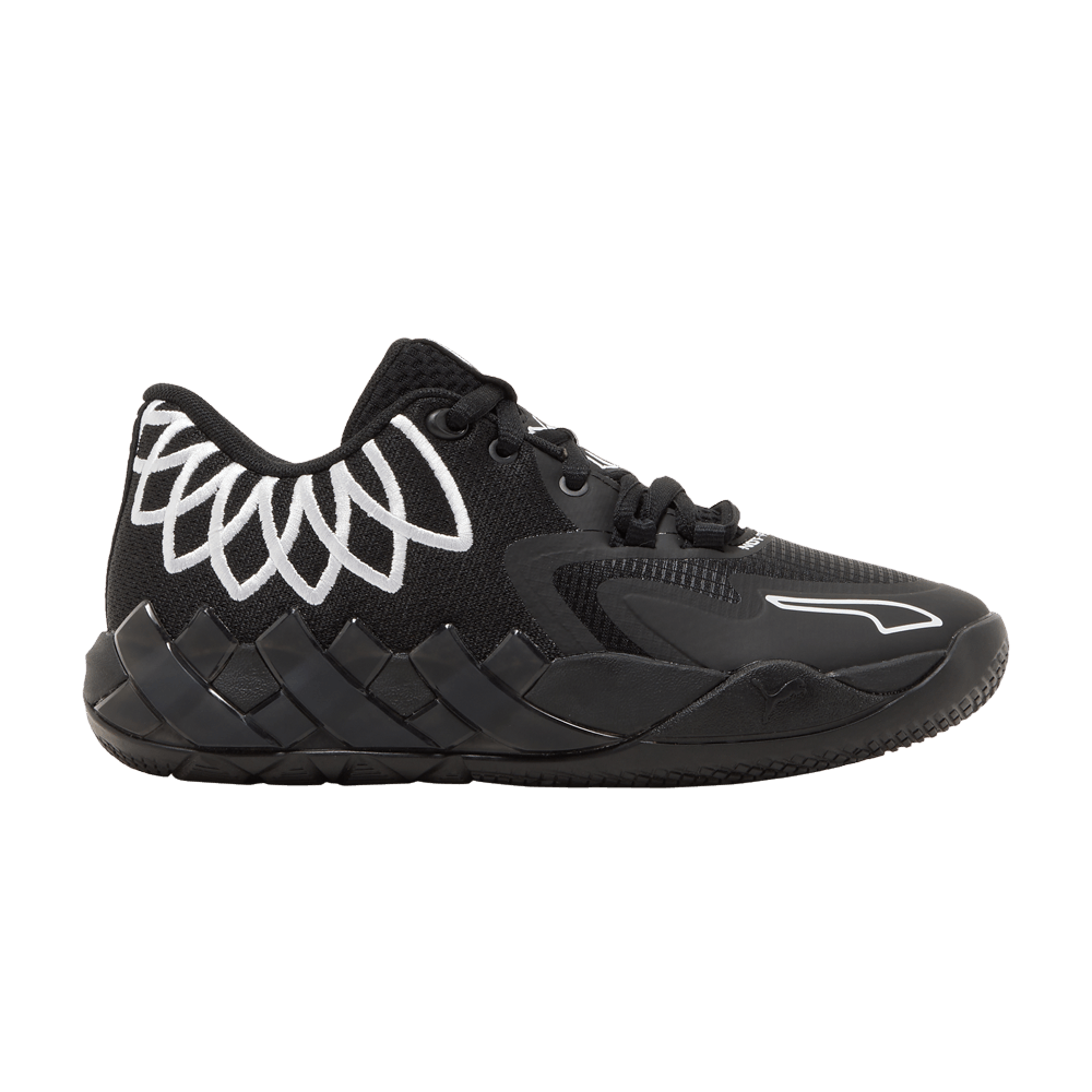 Pre-owned Puma Mb.01 Lo Jr 'team Colors - Black'