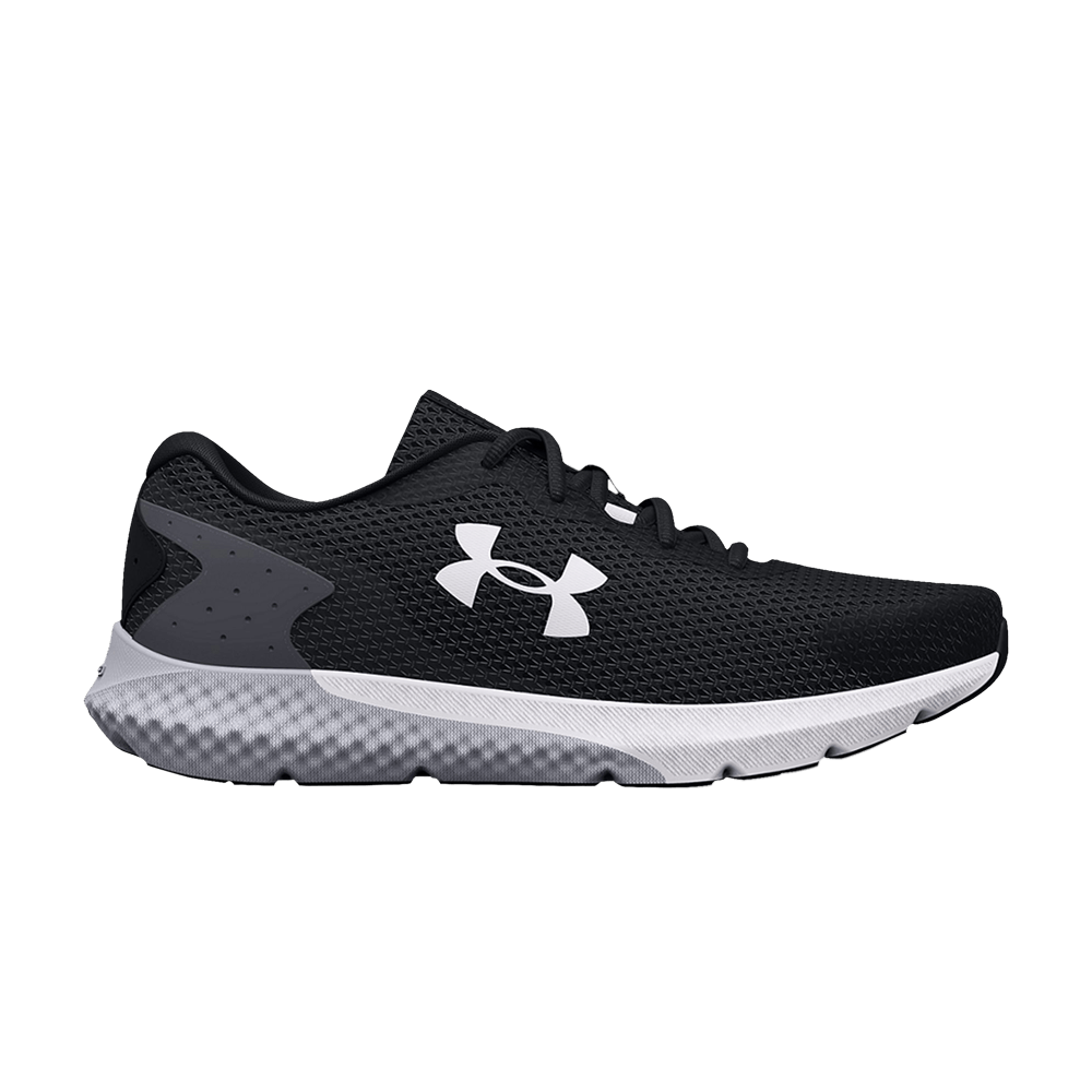 Pre-owned Under Armour Charged Rogue 3 4e Wide 'black Mod Grey'