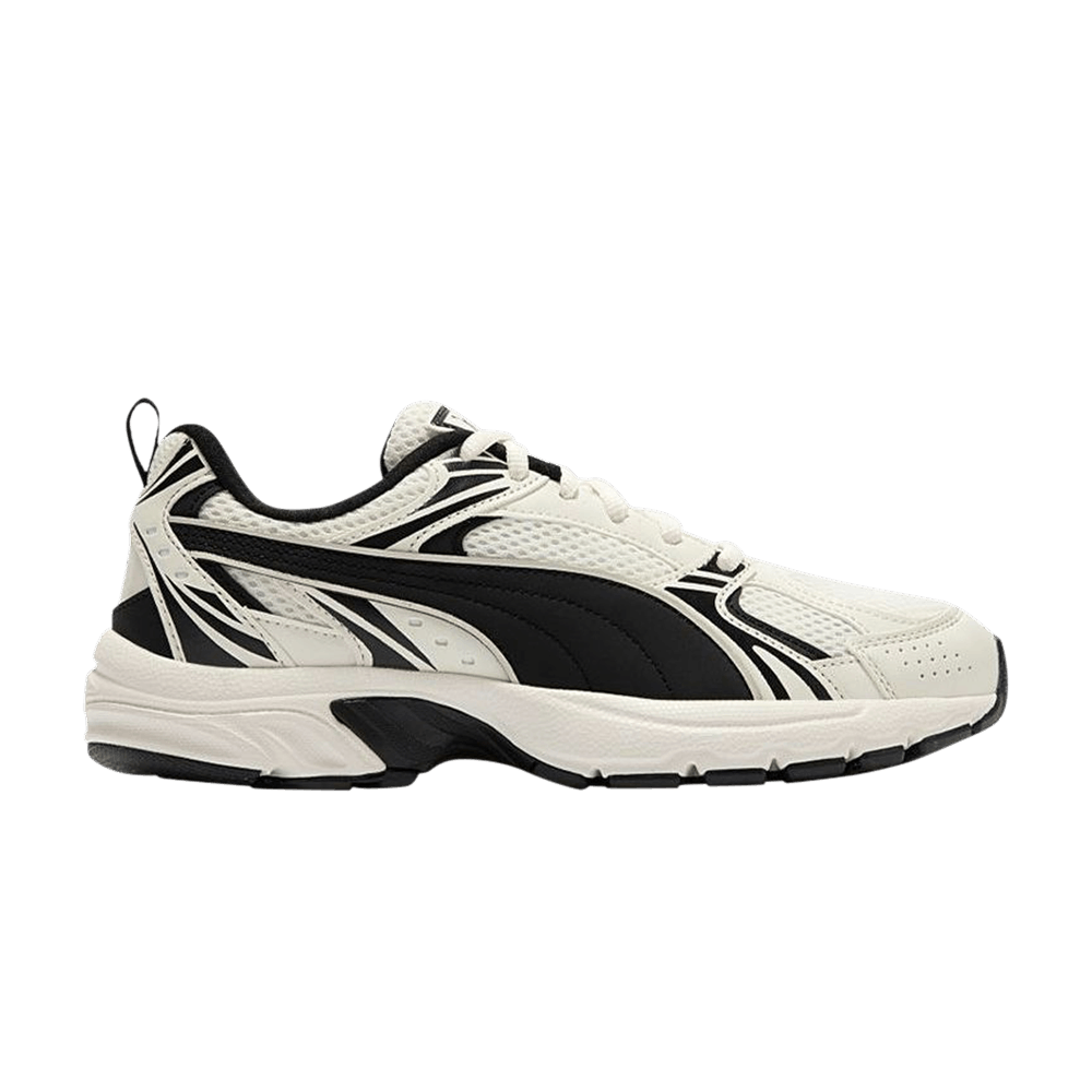 Pre-owned Puma Milenio Cn 'whisper White Black'