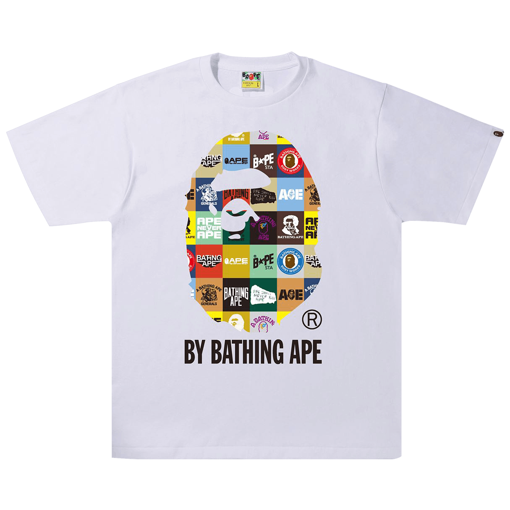 BAPE Classic Logo Tee 'White'