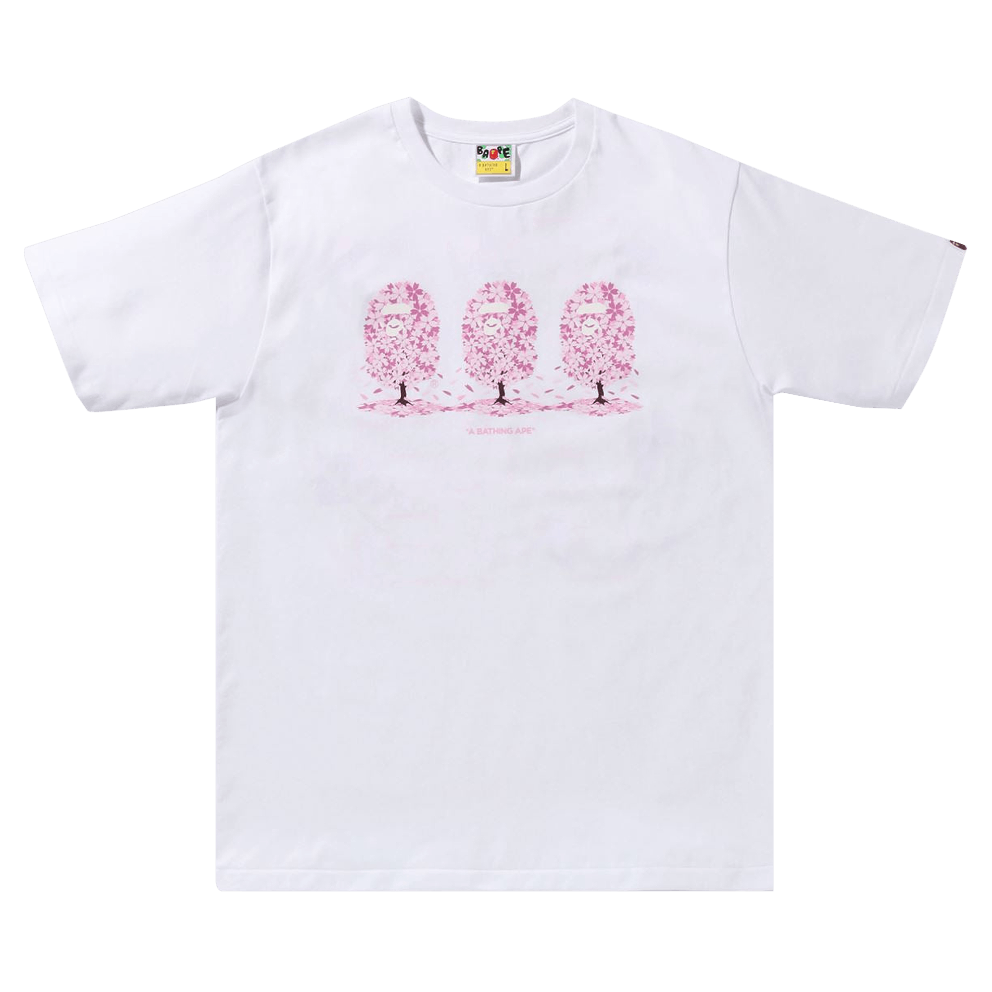 BAPE Sakura Tee 'White'