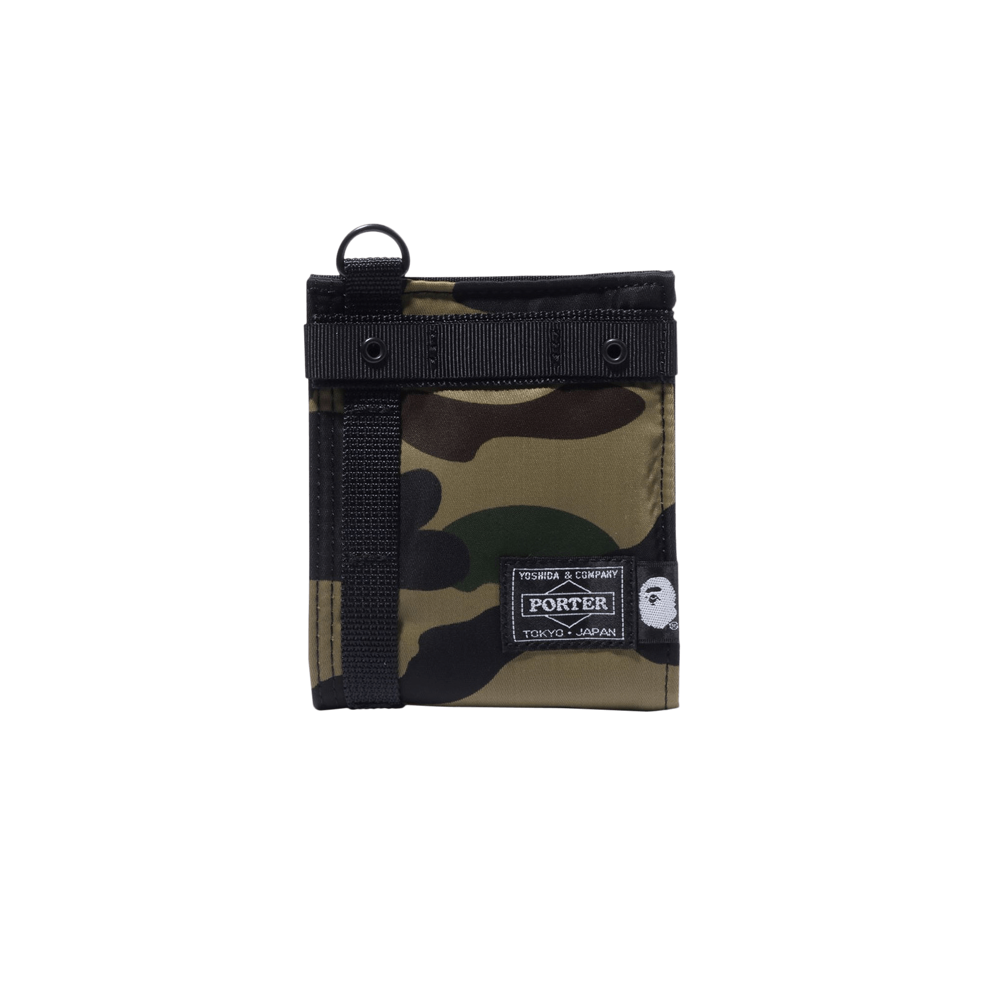 BAPE x Porter 1st Camo Wallet 'Green'