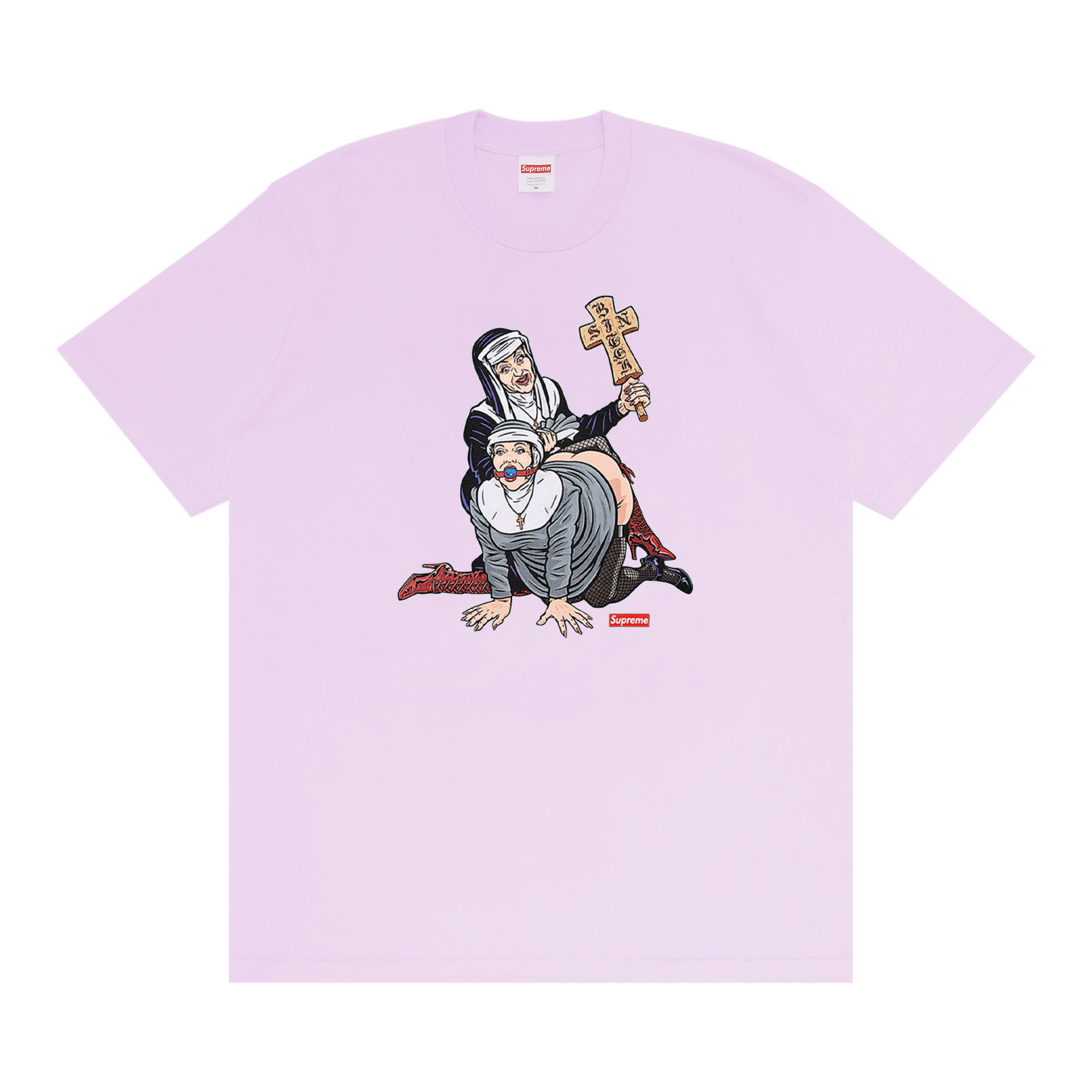 Supreme Nuns Tee 'Light Purple'