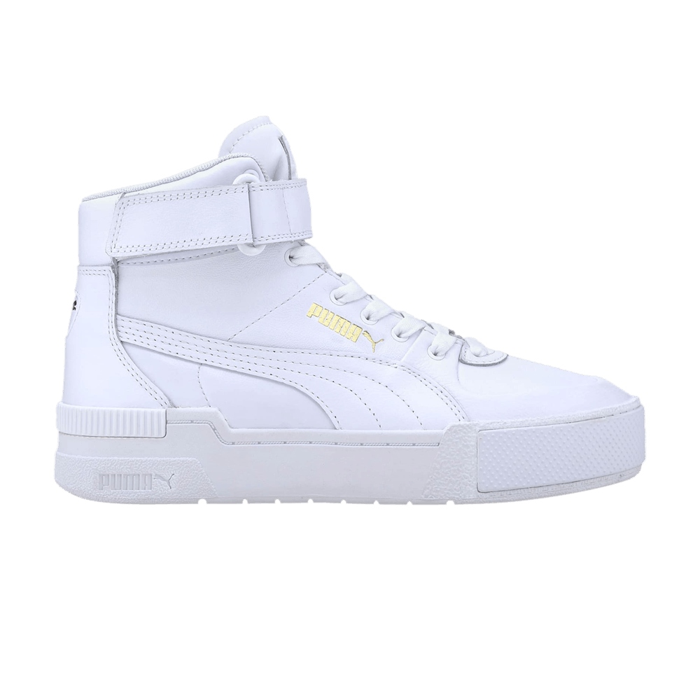 Pre-owned Puma Wmns Cali Sport Warm Up High 'white'