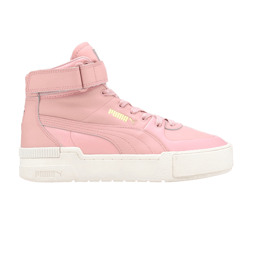 Pre-owned Puma Wmns Cali Sport Warm Up High 'peachskin' In Pink