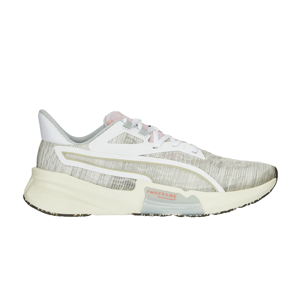 Pre-owned Puma Pwrframe Tr 're:collection - White Platinum Grey'