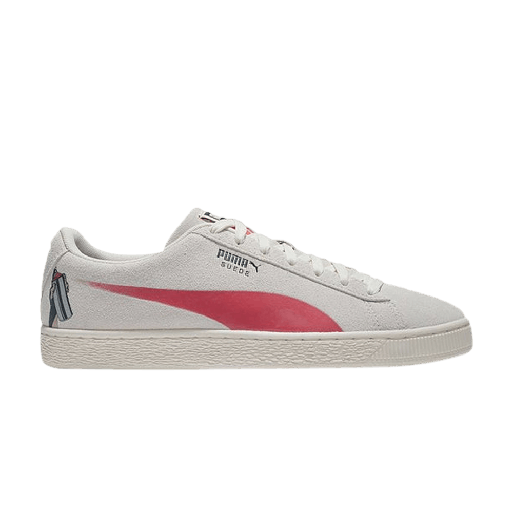 Pre-owned Puma Suede 'spraycan - Pristine' In Cream