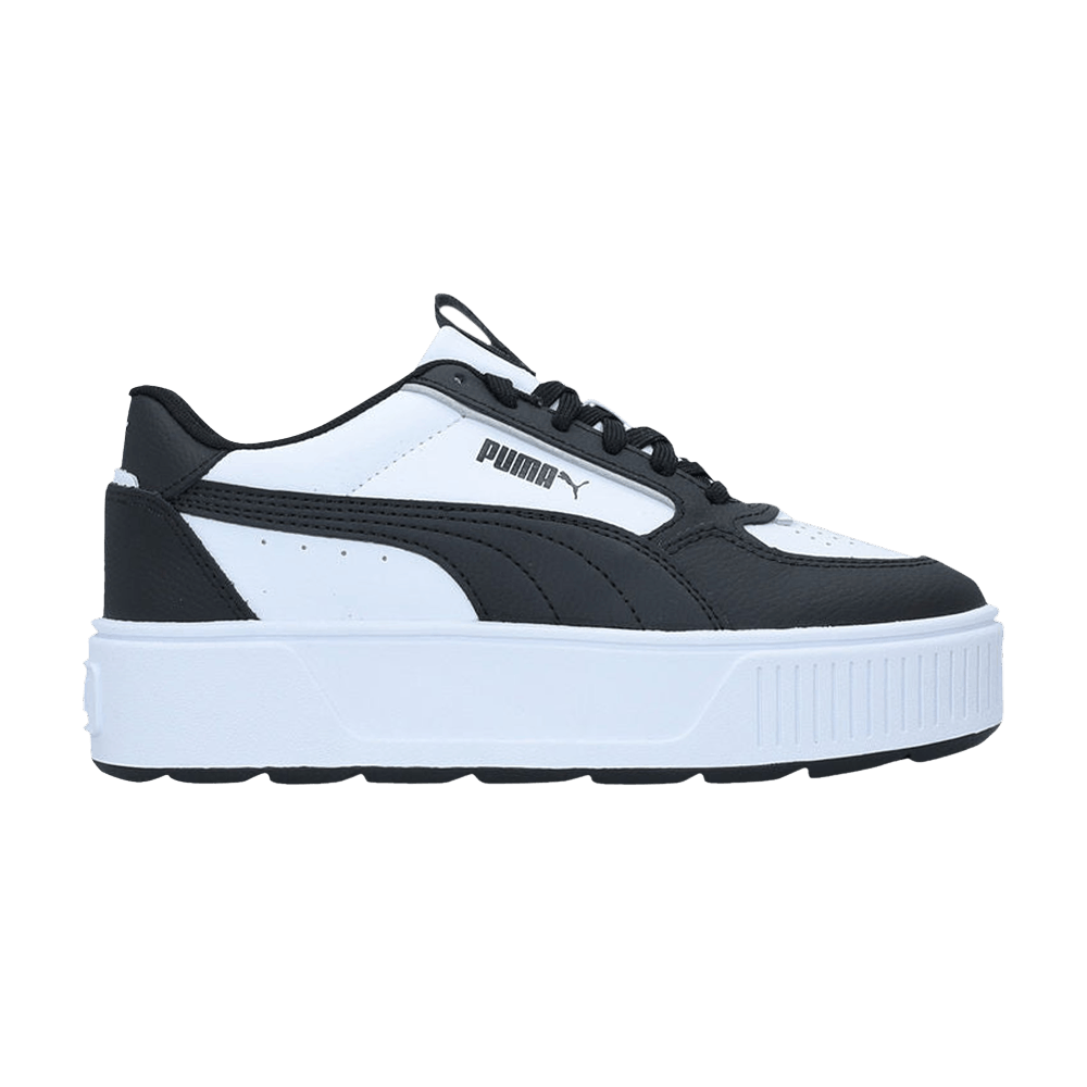 Pre-owned Puma Wmns Karmen Rebelle 'black White'