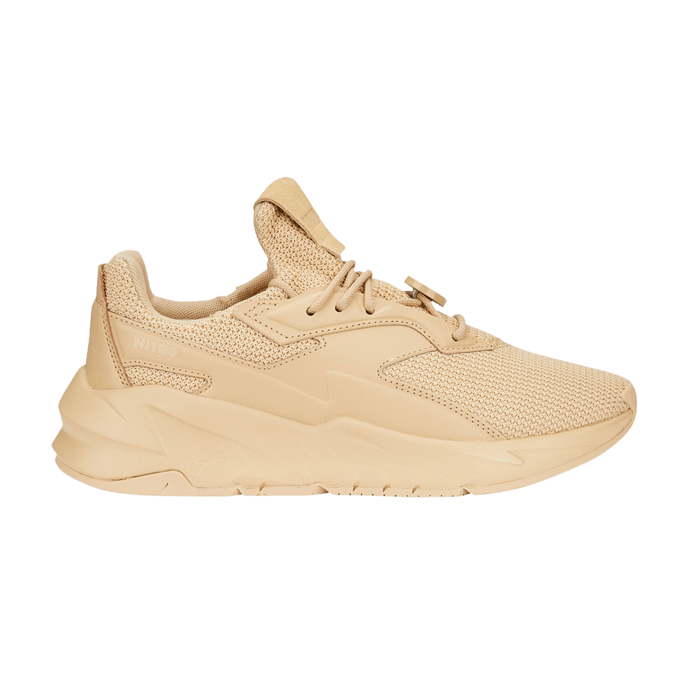 Pre-owned Puma Wmns Fier Nitro Tonal 'light Sand' In Cream