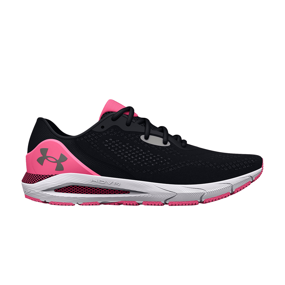 Pre-owned Under Armour Wmns Hovr Sonic 5 'black Pink Punk'
