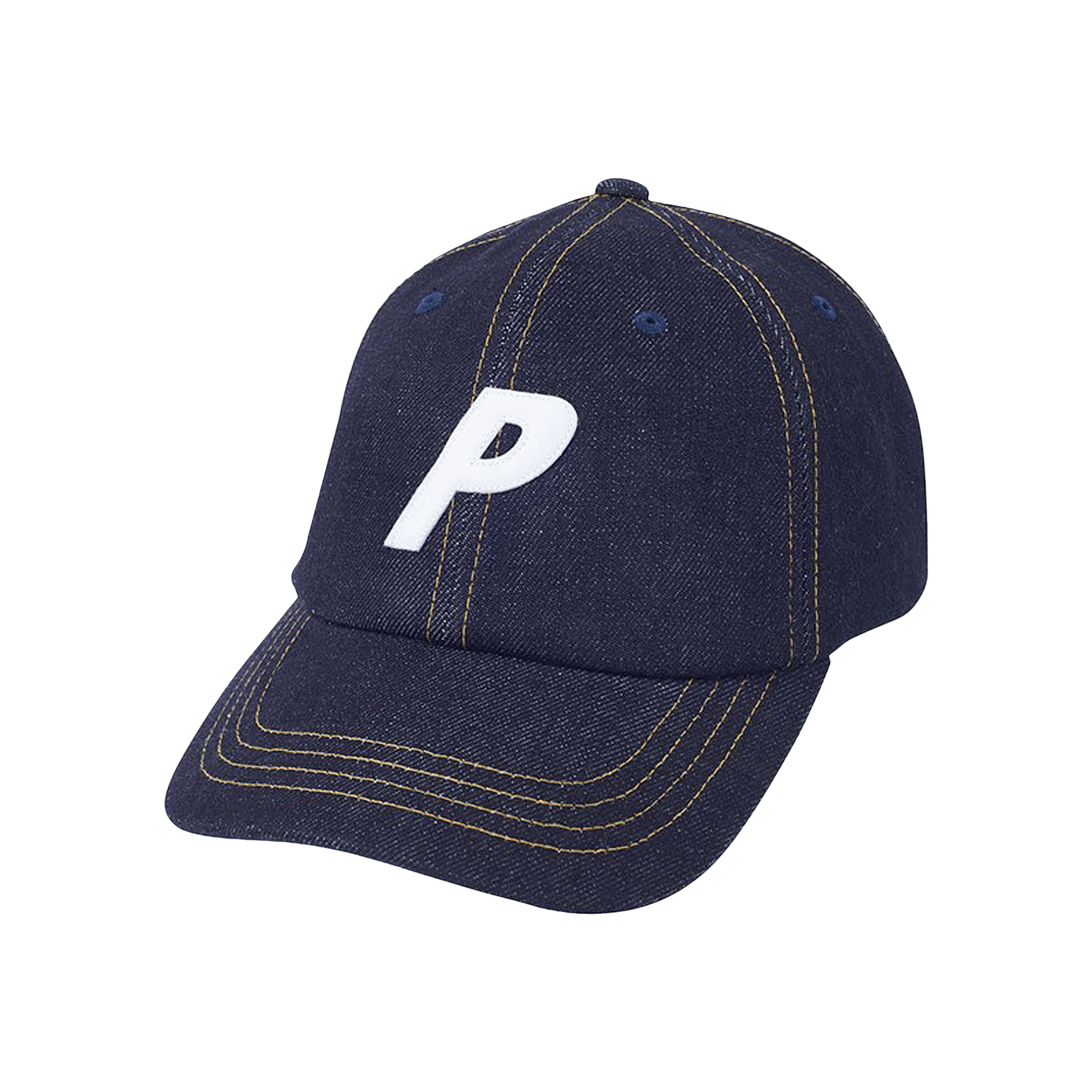 Palace Denim P Six-Panel Hat 'Stone Wash'