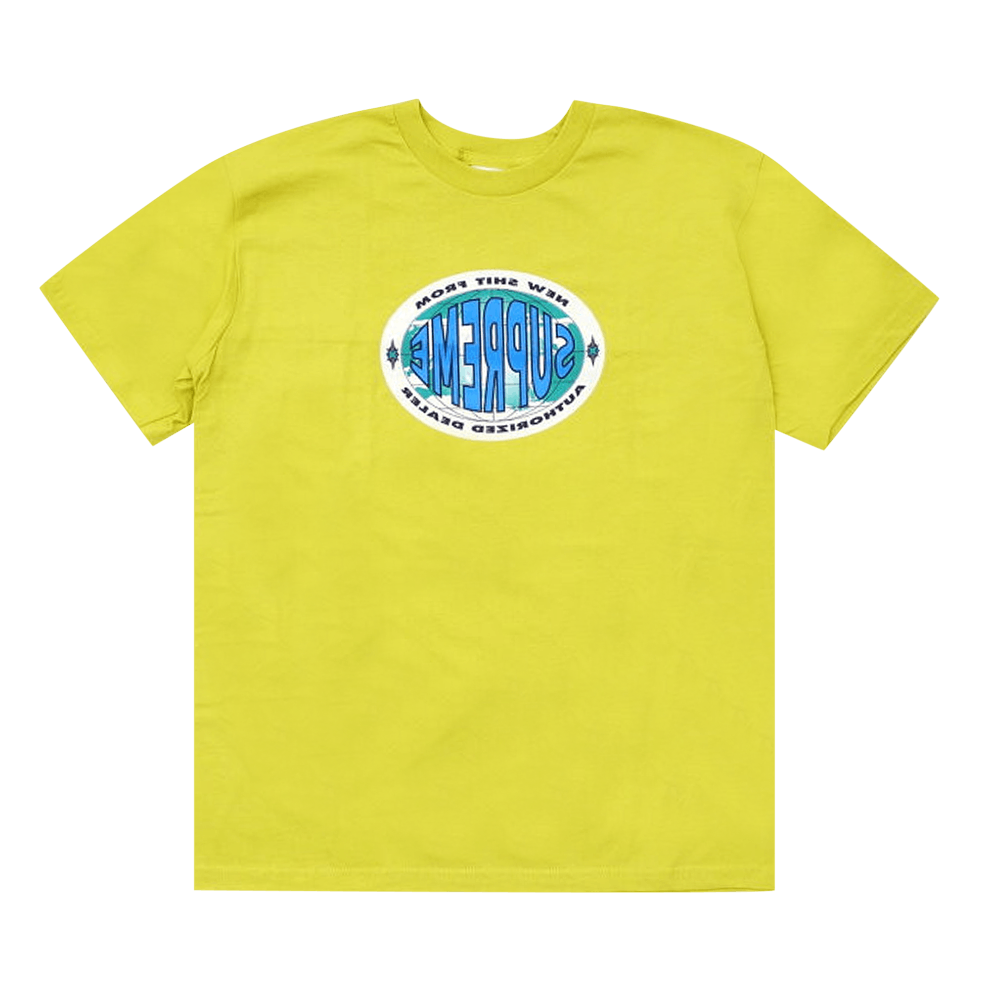 Supreme New Shit Tee 'Sulfur'