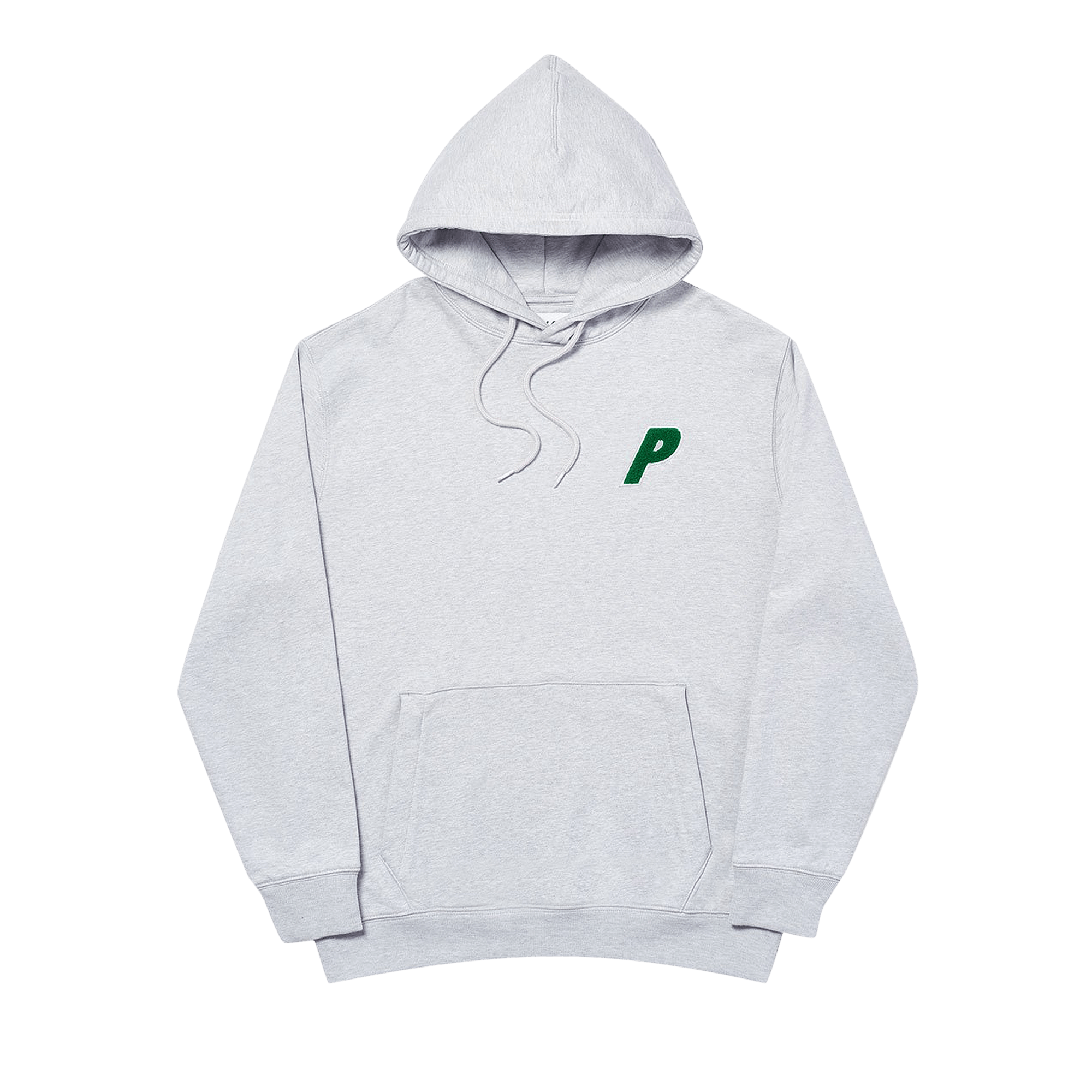 Palace Tri-Chenille Hood 'Grey Marl'