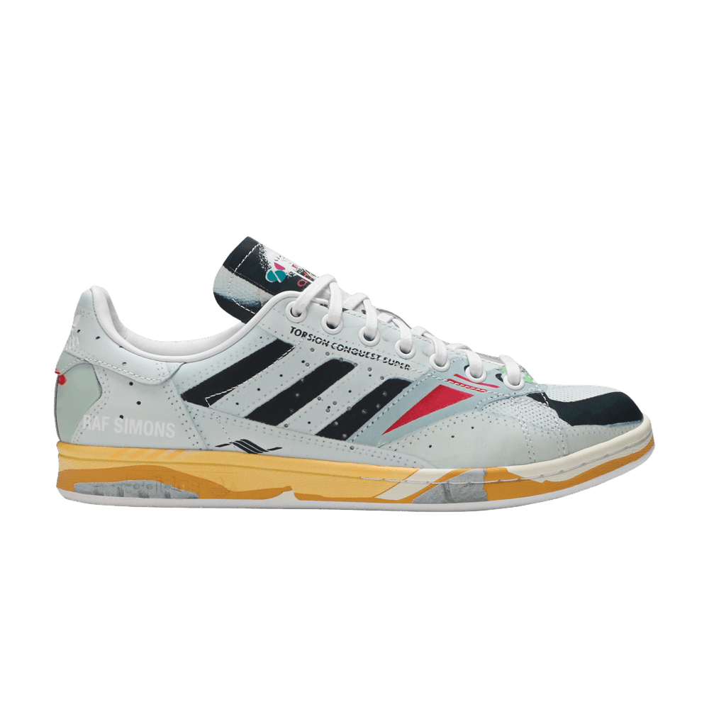 adidas Torsion Stan Smith Raf Simons White Black Grey