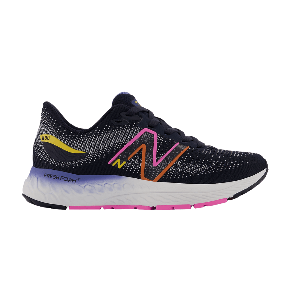 New Balance Fresh Foam X 880v12 Little Kid 'Eclipse Vibrant Pink'